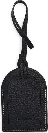 LI&Eacute; STUDIO The Sally Luggage Tag in Black Grosgrain at Nordstrom