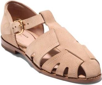 Cole Haan Rosabella Fishmerman Sandal in Ch Tuscan Sand Suede at Nordstrom, Size 10.5