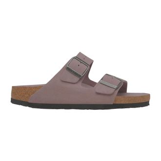 Birkenstock Sliders, female, Purple, Size: 10 US Arizona Soft Footbed