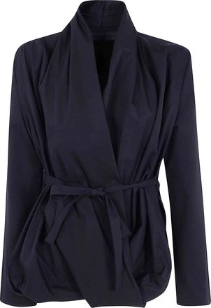 Maria Calderara Drapped Shirtcotton Twill Drapped Shirt