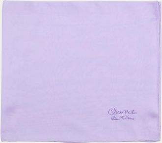 Charvet Mens Silk Logo-Print Pocket Square