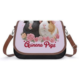 Generic Guinea Pigs Crossbody Bags for Women Shoulder Messenger Bag Purse Handbags