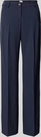 Brax Brax Regular Fit Stoffhose mit Bügelfalte Modell Maine in Marine, Größe 36L