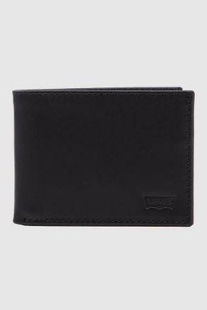 Levi's Cartera de dos compartimentos para el DNI Batwing - Hombre - One Size - Negro / Regular Black