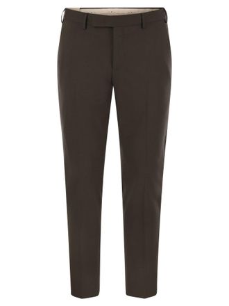 Pantaloni Torino Dieci Stretch Virgin Wool Trousers