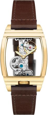 Earnshaw Wolver Bridge Transparent Dial Mens Watch ES-8299-03