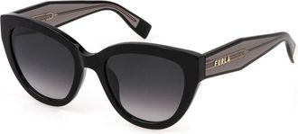 Furla SFU779 0700 Womens Sunglasses Black Size 53