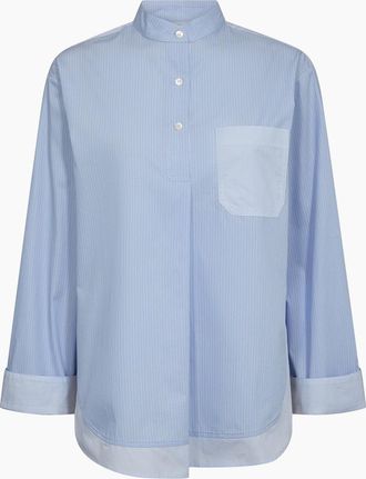 Mos Mosh Mos Mosh Womens Bronwyn stripe shirt - Blue - Size: 18/16