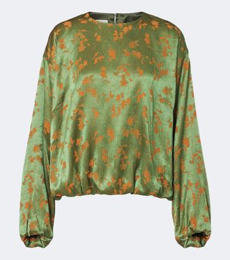 Dries Van Noten Floral blouse