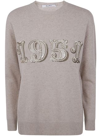 Max Mara Plata Round-Neck Clothing