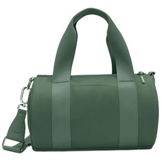 Generic Cylindrical Shoulder Bag Lightweight Durable Design Adjustable Strap Top Handle for Office Commuting and Urban Shopping Trips (9.84 &times; 6.69 &times; 6.69 in)