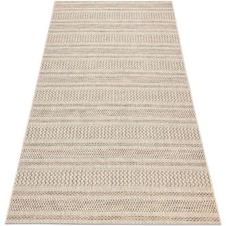 RugsX Rugsx - Alfombra Sisal Boho 46209651 Rayas Beige Beige 160x230 Cm
