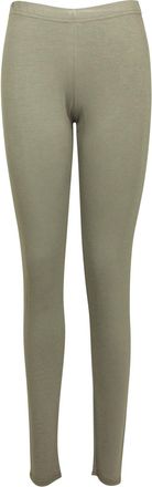 Purple Hanger Womens New Casual Plus Size Stretch Trousers Ladies Plain Elasticated Long Basic Leggings Mocha Size 16 - 18