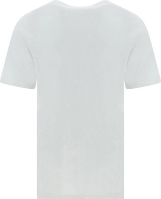 Isabel Marant Womens Zewel T-Shirt White Linen T-Shirts And Polos