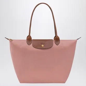 Longchamp Pink Le Pliage Original L Bag