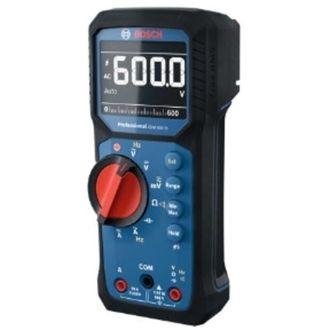 Bosch Professional Gdm 600-15 Mult&iacute;metro Digital (hasta 600v Y Corriente De Hasta 10a, Ip 67,estuche, 2x 1,5 V)
