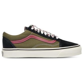 Vans Mens Old Skool - Shoes Olive/Purple Size 10.0