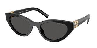 Miu Miu MUA04SF Asian Fit 16K08Z Womens Sunglasses Black Size 54