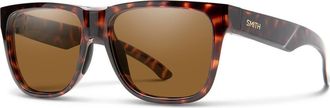 Smith Lowdown 2 Core ChromaPop Polarized Square Sunglasses in Matte Tortoise /Plr Brown at Nordstrom