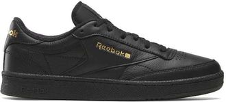 Reebok Club C 85 sneakers nere e oro-Nero