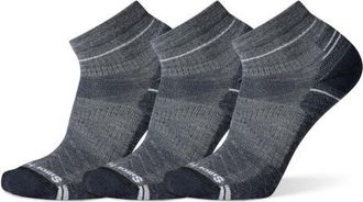 Smartwool 3-Pack Hike Light Cushion Ankle Socks in Hike Medium Gray at Nordstrom, Size X-Large