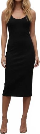 Maven West Sleeveless Bodycon Dress In Black