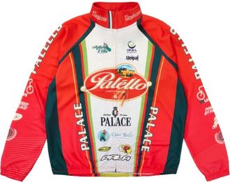 Palace Palello Cycling Zip Jacket Red P30ES238