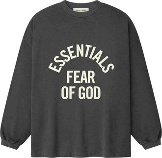 Fear of God Campus 90s Long Sleeve Tee - Heren - Sweatshirts - Zwart - XL - Katoen - Hoodies & sweatvesten