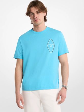 Michael Kors Graphic Logo Cotton T-Shirt