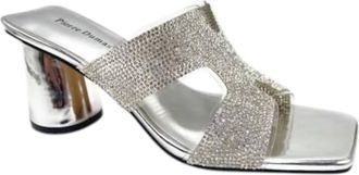 Pierre Dumas Womens Capri 3 Sandals In Silver