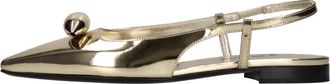 3Juin Nayla Slingback Ballerinas - Dames - Ballerinas - Geel - 37 EU - Leer - Schoenen