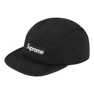 SUPREME FW25 Wool Camp Cap Black SUP-FW25-1102-BLK