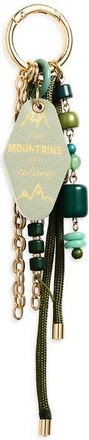 Chelsea28 Mountains Bag Charm in Green Multi- Gold at Nordstrom