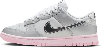 Nike Womens Dunk Low LX Shoes in Grey | HM3698-006