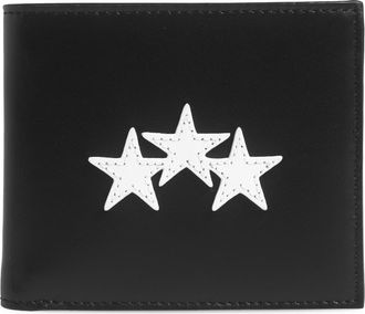 Amiri Three Star Leather Bifold Wallet in Black at Nordstrom