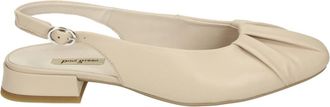 Paul Green Beige Sling-back Sandal 6142 - Dames - Ballerinas - Beige - 38 EU - Leer - Schoenen