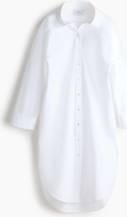 H&M Blusenkleid aus Popeline - White