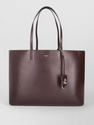 Jimmy Choo London shopper leather shoulder bag