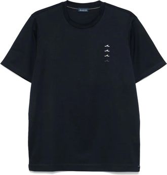 Paul & Shark T-shirt con logo - Blu