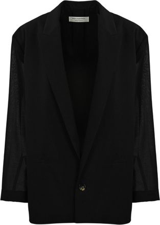 Philosophy di Lorenzo Serafini Oversized Wool Voile Jacket