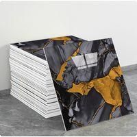 OEM (10 Piezas, 30&times;30 Cm, Q052) Adhesivos De Pared Autoadhesivos Para Azulejos, Textura M&aacute;rmol, Decoraci&oacute;n De Paredes, Material Pet, Aptos Para Cocinas, B
