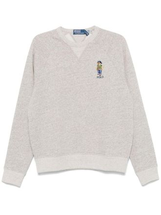 Polo Ralph Lauren Sweater met Polo Bear-patroon - Grijs