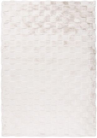 LALEE Hochwertiger Hochflor Design Teppich Soul - Light Taupe