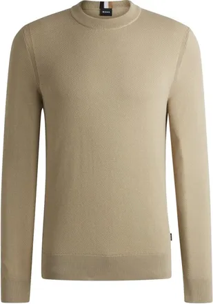 HUGO BOSS Uomo, Maglie, Beige, L, new