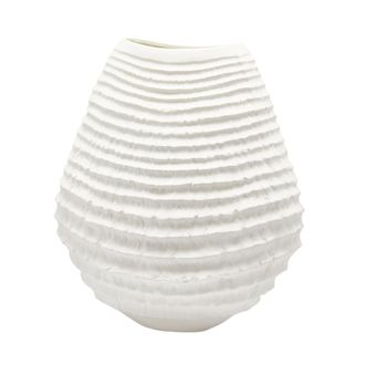 Schubiger M&ouml;bel Vase Deluxe Strati Porzellan H: 43 cm