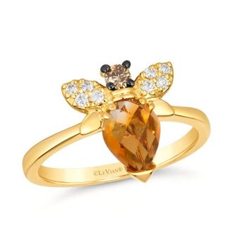 Le Vian Ladies Bee Positive Rings set in 14K Honey Gold