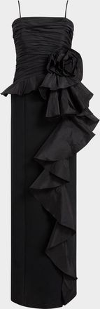 Cinq &agrave; Sept Liora Ruffled Gown