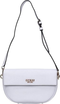 Guess Tassen, Dames, Wit, ONE Size, Leer, Cerelia Schoudertas