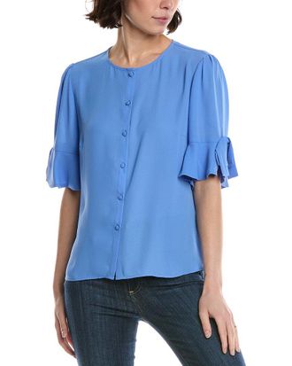 CeCe by Cynthia Steffe Cece Flounce Bow Sleeve Top