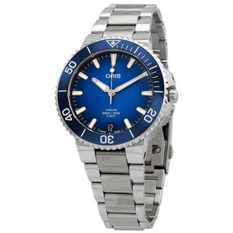 Oris Pre-owned Oris Aquis Automatic Blue Dial Mens Watch 01 400 7769 4135-07 8 22 09PEB
